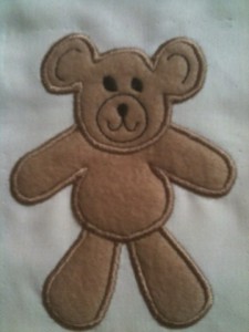 Bear Applique