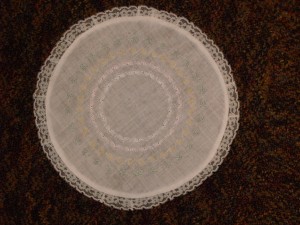 Circular Attachment Doily