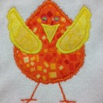 fancy feathers applique