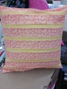 pleated pillow