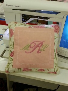 Monogram Pillow