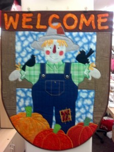 Viking Club-Scarecrow Wall Hanging