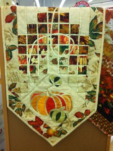 pumpkin fall table runner