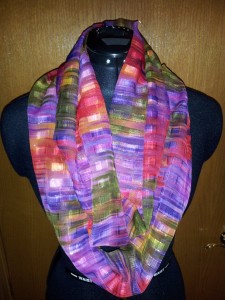 Infinity Scarf purple