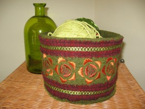 Boiled Wool Bowl