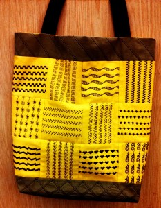 Decorative stitch bag