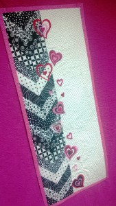 With All My Hearts Table Runner