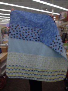 Simple Serger Blanket