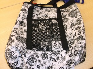 quilted bag