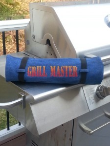 Grill Master Rolled up