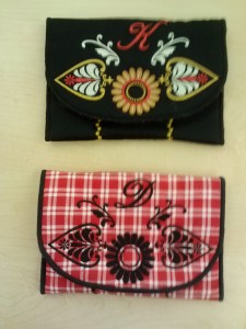 Embroidered Clutch Bag