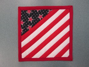 Patriotic Mug Rug